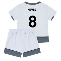 Wolves Ruben Neves #8 Tredje sæt Børn 2022-23 Kortærmet (+ Korte bukser)